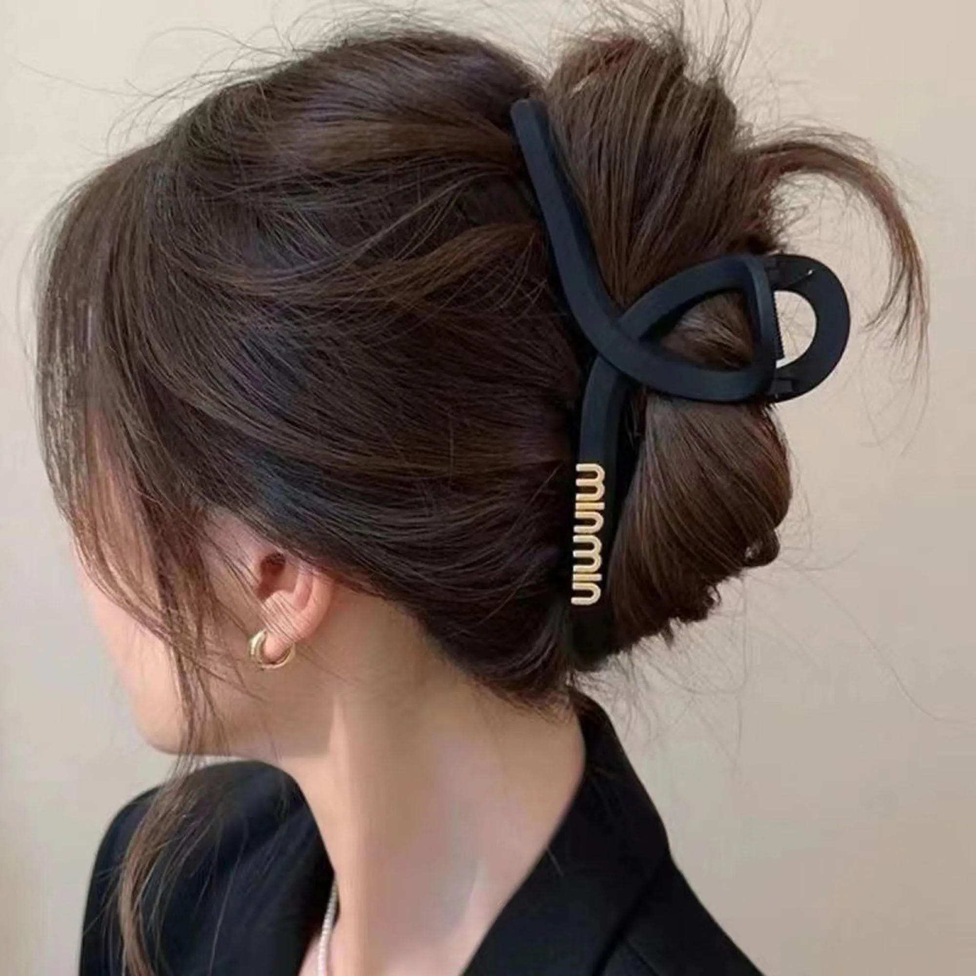 Large Claw Clips for Thick Long Hair, Pack of 3 Hair Accessories for Women Girls