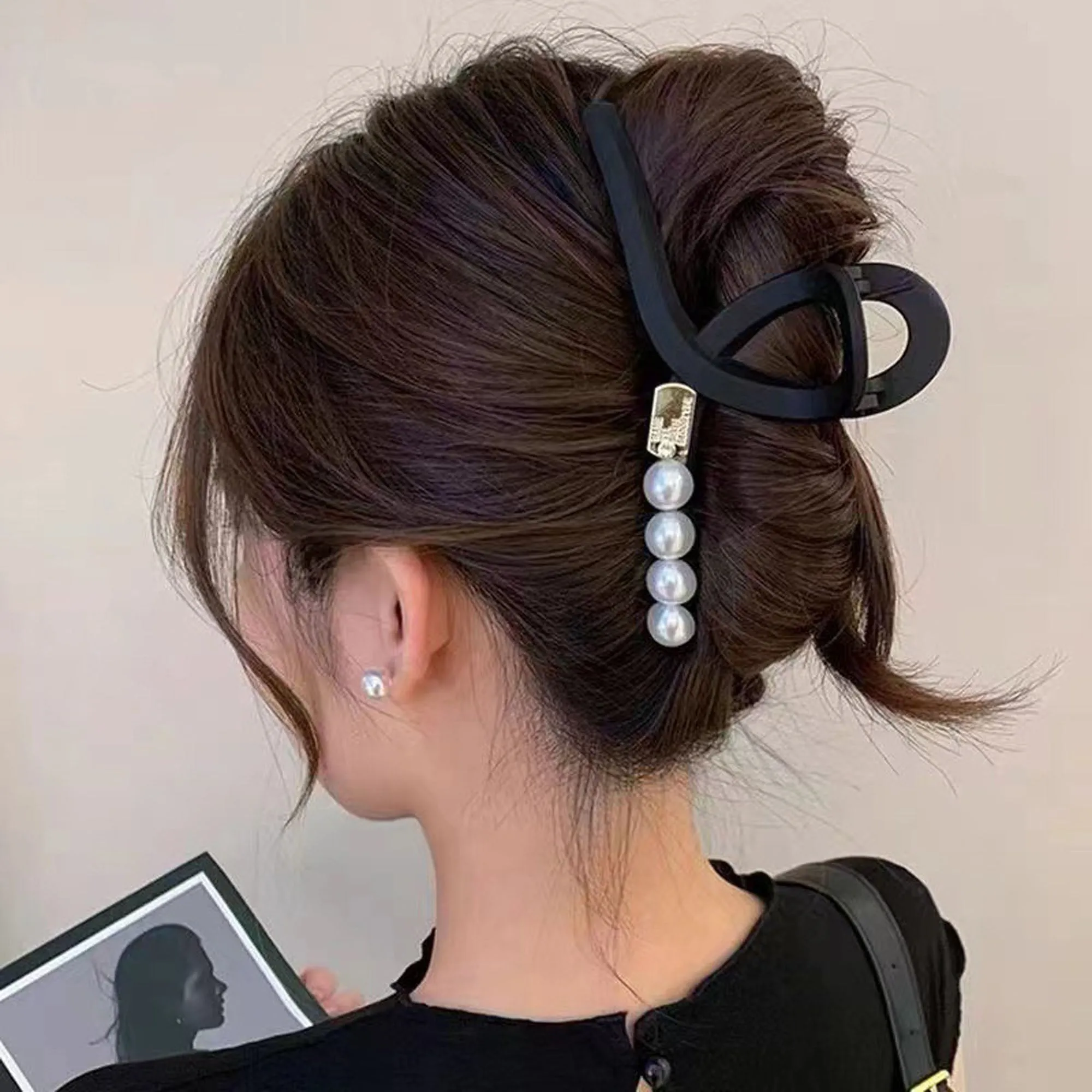 Large Claw Clips for Thick Long Hair, Pack of 3 Hair Accessories for Women Girls