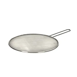 Lodge 13 Inch Splatter Screen, 100% Stainless Steel & Dishwasher Safe