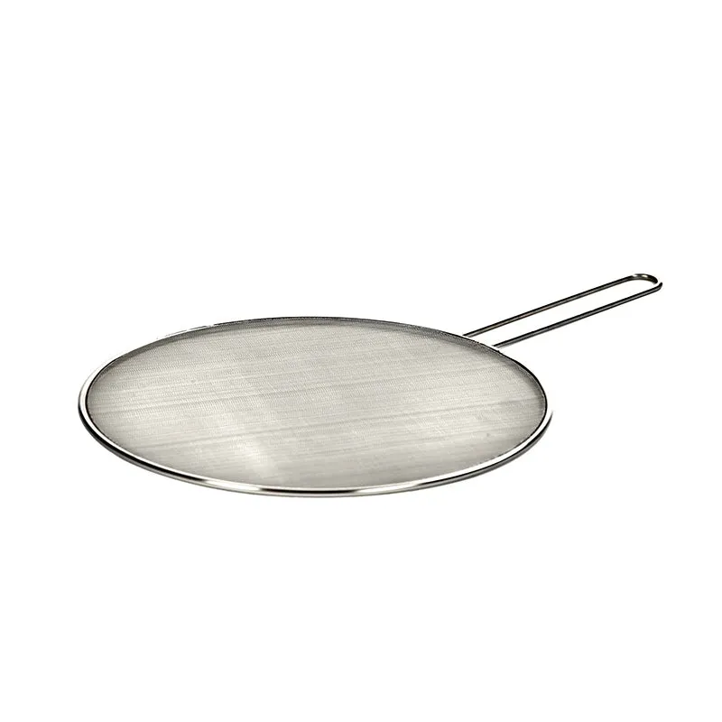Lodge 13 Inch Splatter Screen, 100% Stainless Steel & Dishwasher Safe