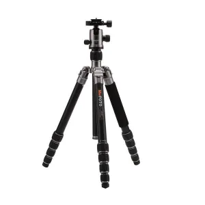 MeFOTO GlobeTrotter Travel Tripod Kit Aluminum Leg  Titanium