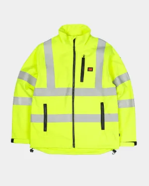 MEN'S HI-VIS FR SOFTSHELL JACKET