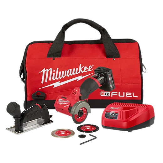 Milwaukee 2522-21XC M12 FUEL 3" Compact Cut Off Tool Kit