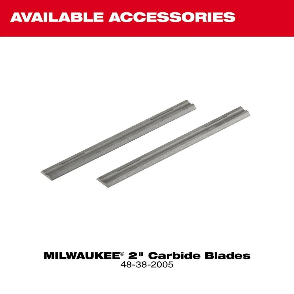 Milwaukee 2524-20 M12 Brushless 2" Planer, Bare Tool