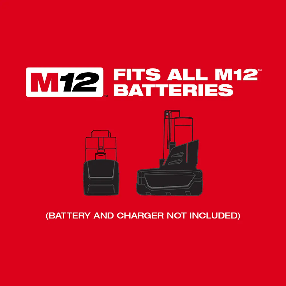 Milwaukee M12 3/8" Crown Stapler