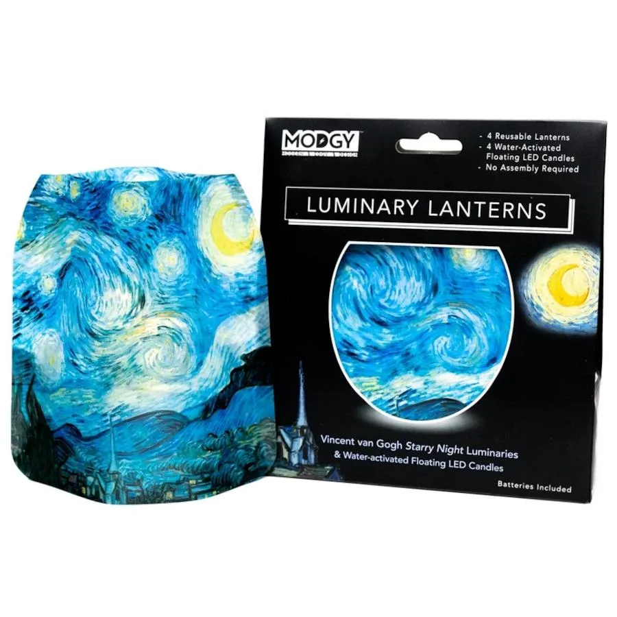 Modgy Luminary Lantern - Van Gogh: Starry Night
