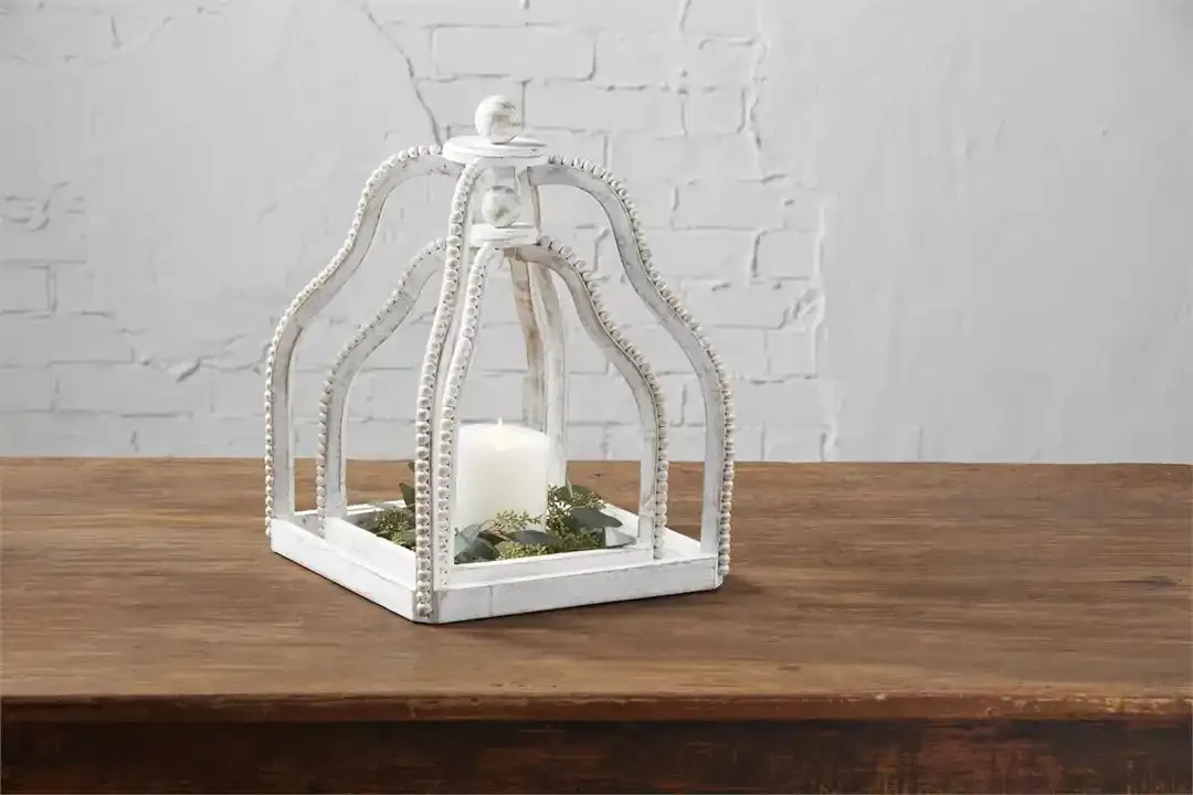 Mud Pie Beaded Lantern Set