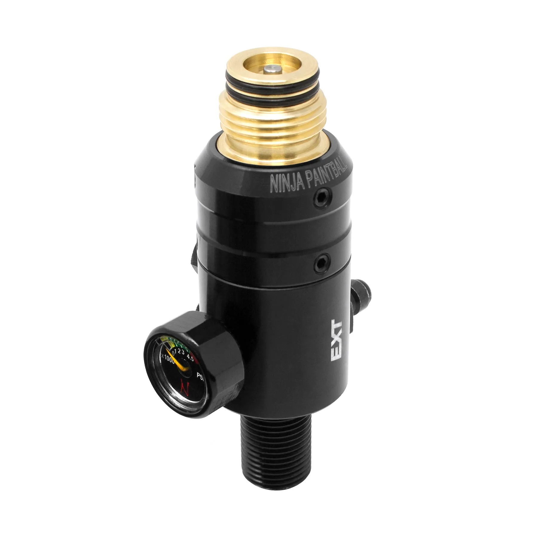 Ninja Paintball Pro V3 Adjustable Brass 4500psi Regulator