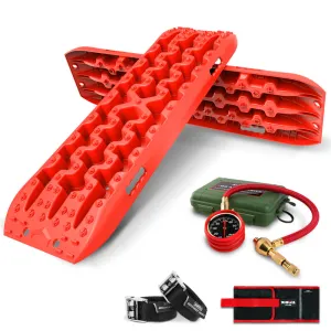 Nylon Recovery Tracks Kit GEN3.0 with Deflator, Tote, Leashes, XBULL