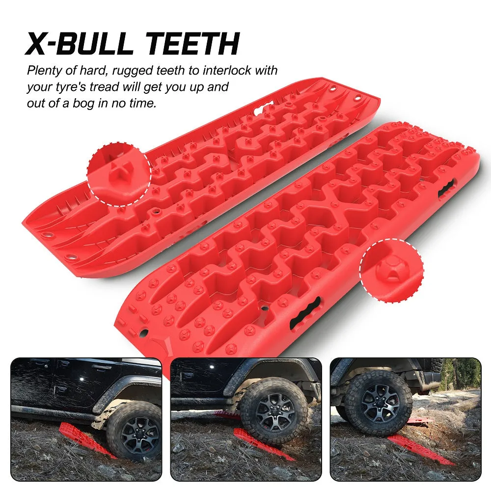 Nylon Recovery Tracks Kit GEN3.0 with Deflator, Tote, Leashes, XBULL