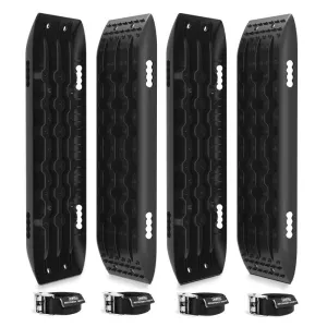 Nylon Reinforced Offroad Recovery Tracks - 10T Load, 91cm (4-Pack) - X-BULL