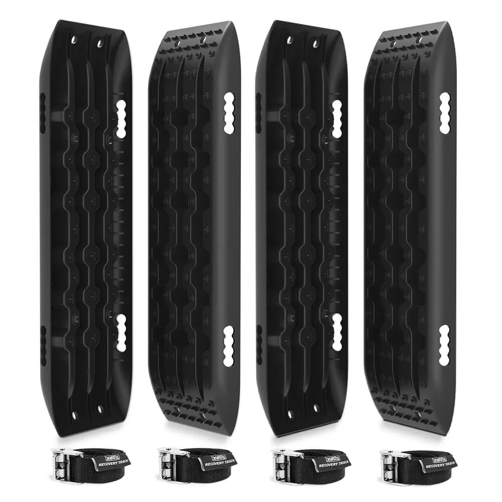 Nylon Reinforced Offroad Recovery Tracks - 10T Load, 91cm (4-Pack) - X-BULL