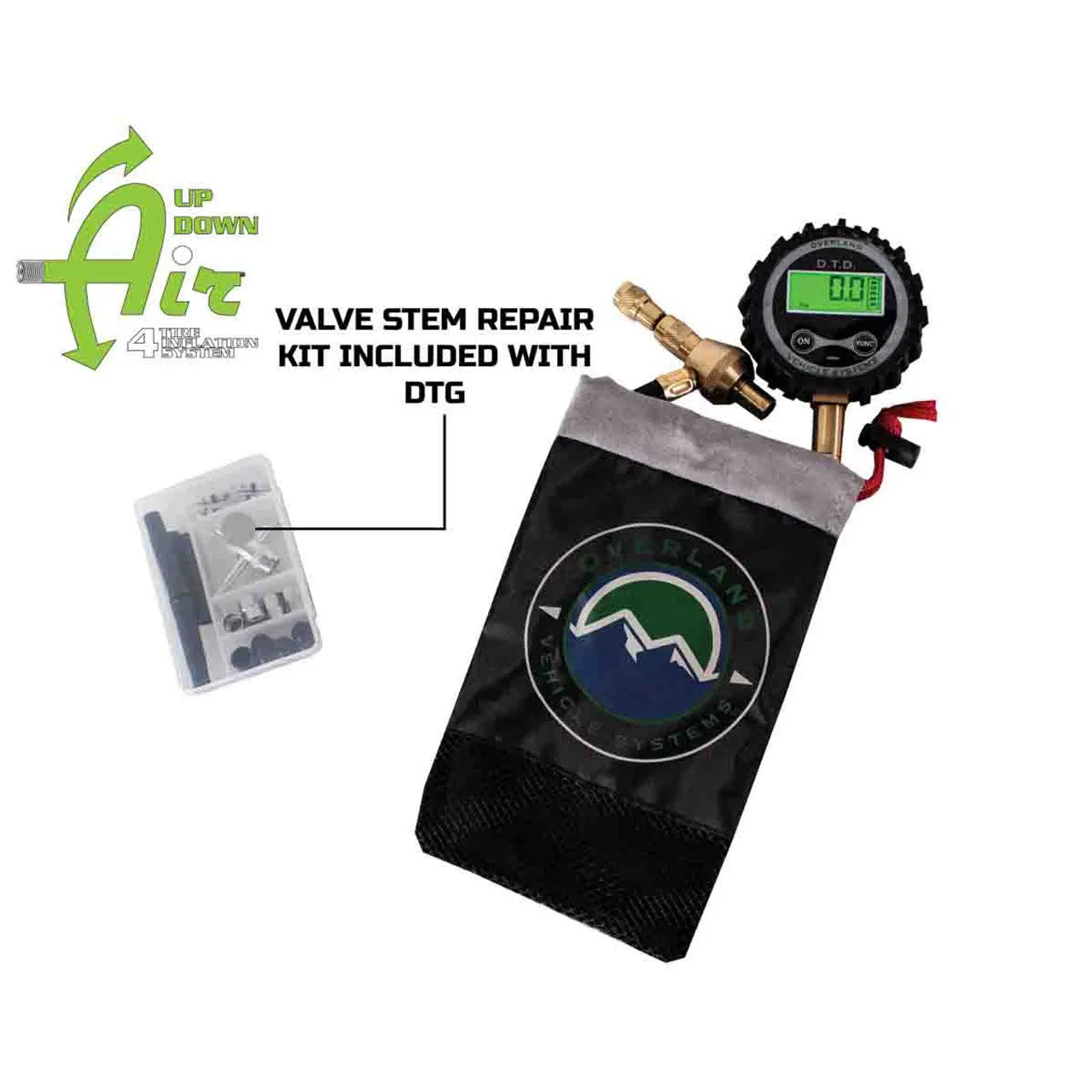 Overland Vehicle Systems Digital Tire Deflator W/ Value Kit