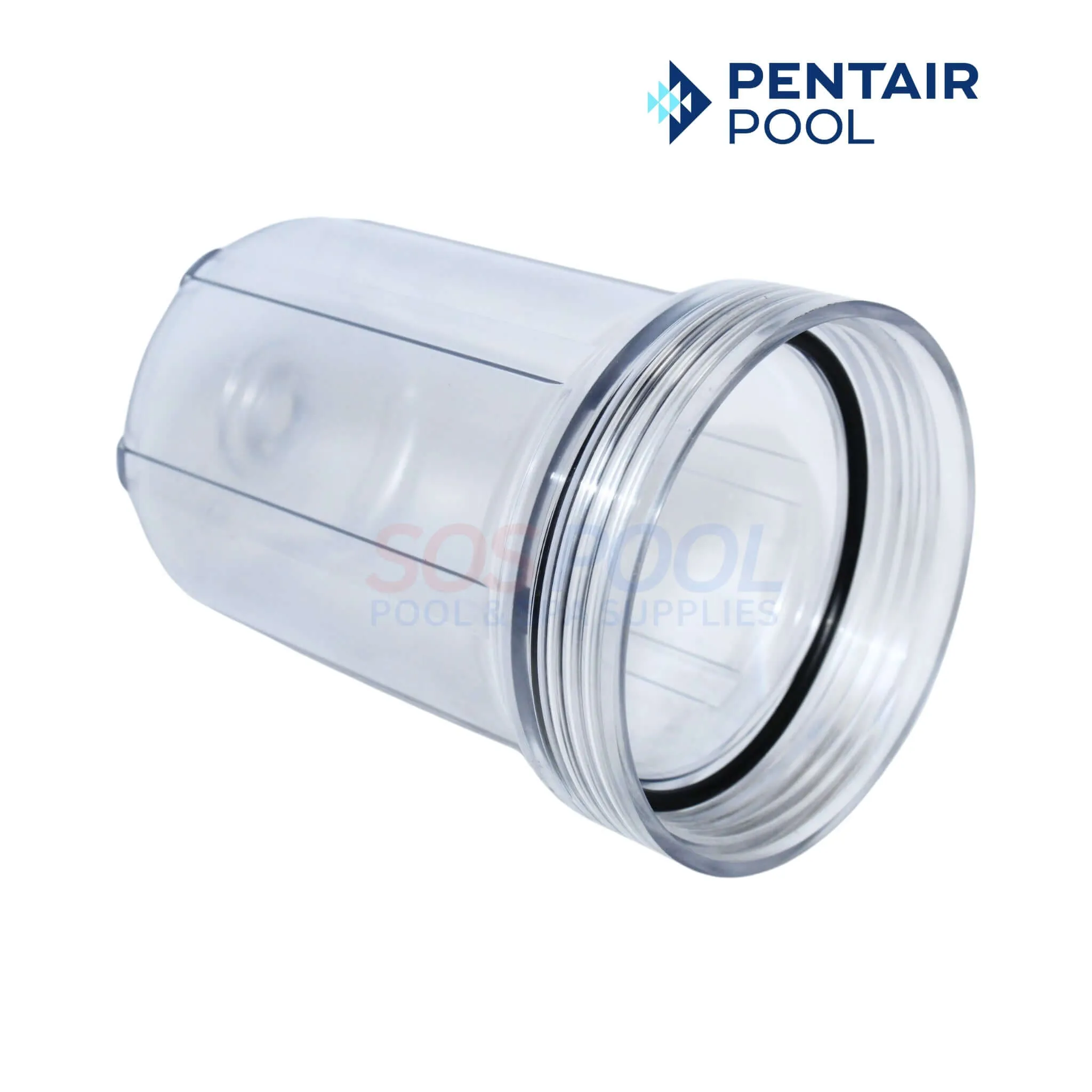 Pentair Flow Cell Jar For AK1200 IntelliChem Chemical Controller | Clear | 754000340