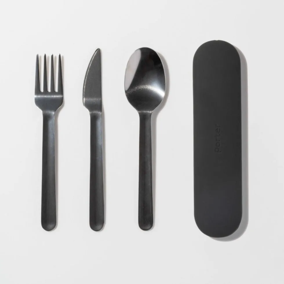 Porter Utensil Set (Charcoal)