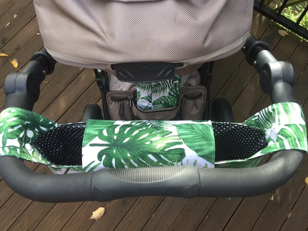 Pram Caddy Deluxe - Palmetto for STEELCRAFT COMPACT STRIDER PRAM