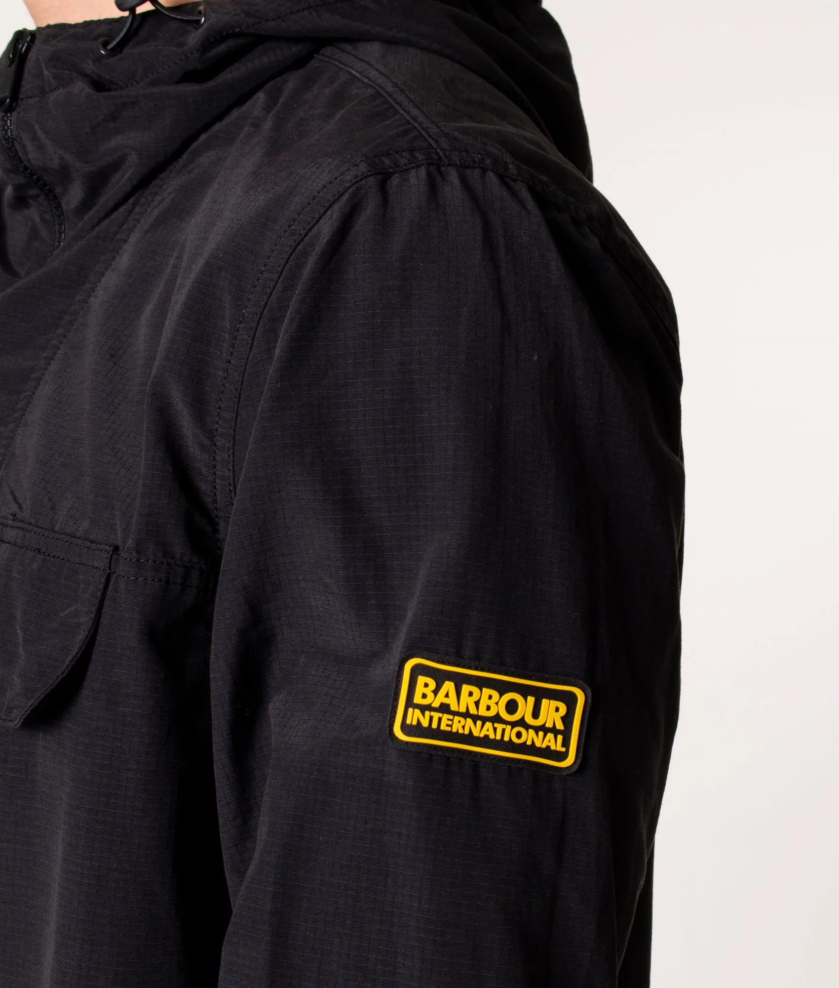 Quarter Zip Orbit Pop Overhead Jacket