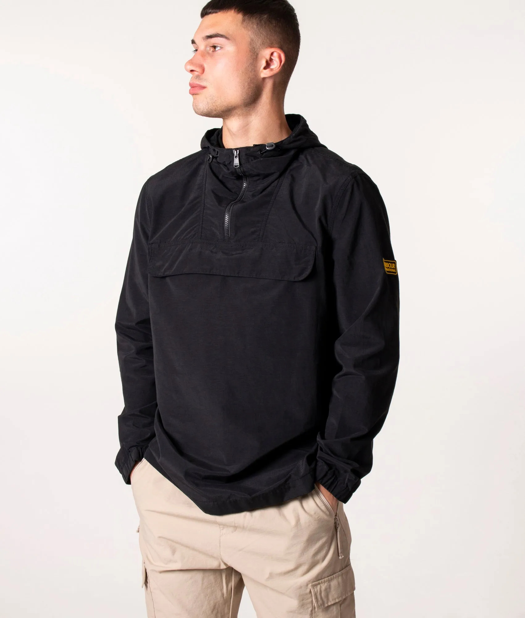 Quarter Zip Orbit Pop Overhead Jacket