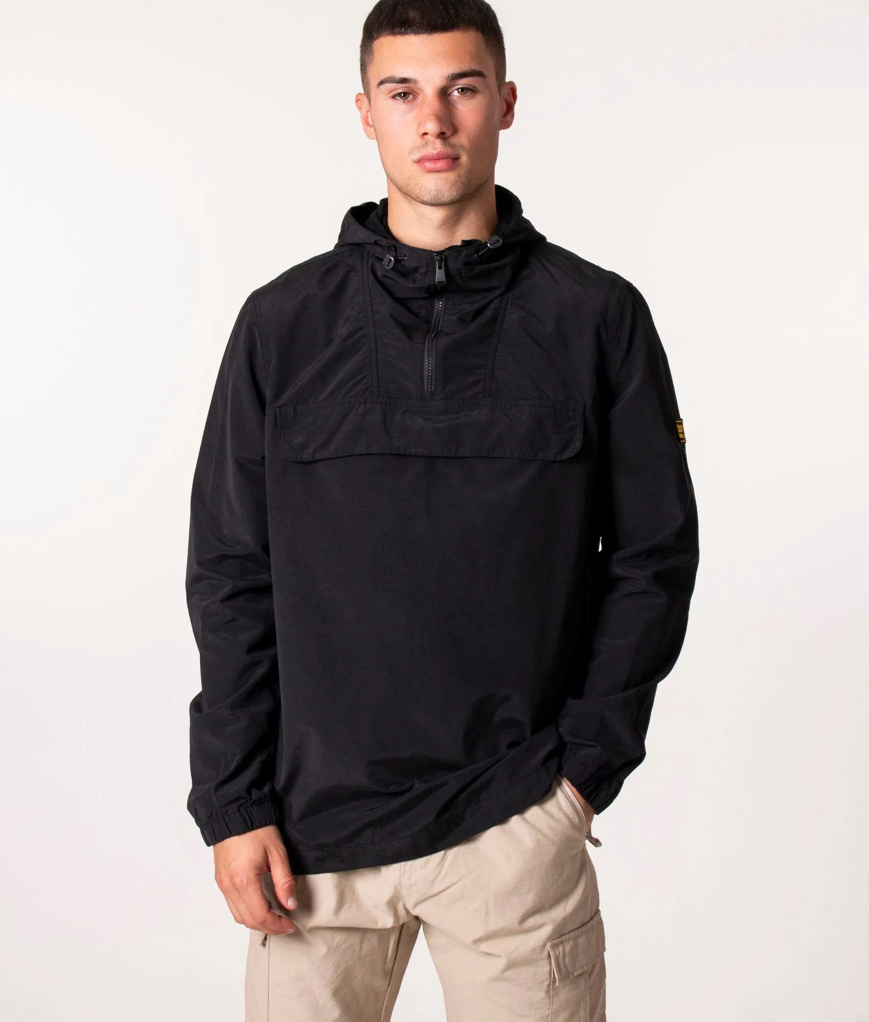 Quarter Zip Orbit Pop Overhead Jacket