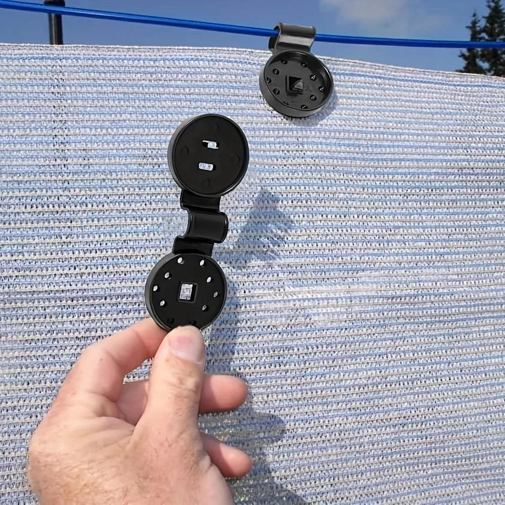 Reusable Sun Shading Clips for DIY Home and Garden Projects