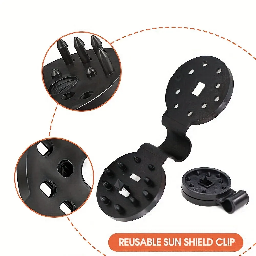 Reusable Sun Shading Clips for DIY Home and Garden Projects
