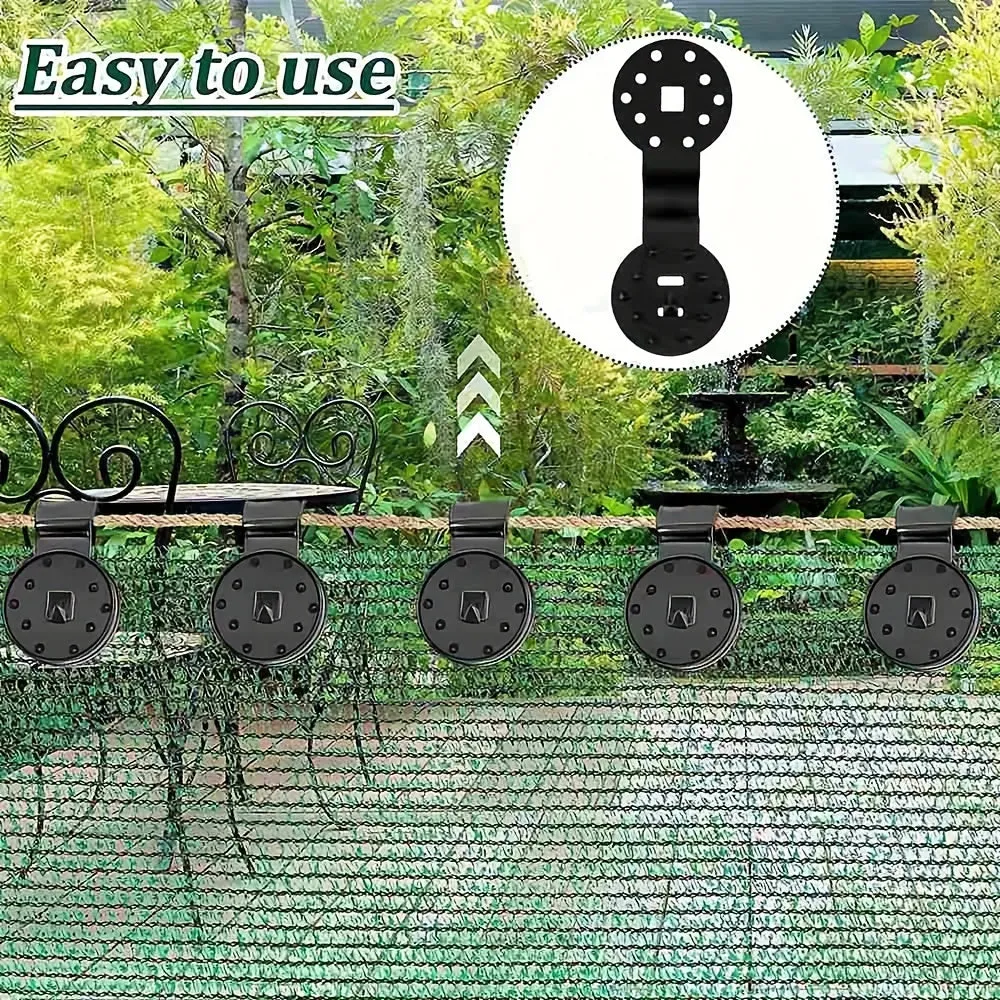 Reusable Sun Shading Clips for DIY Home and Garden Projects