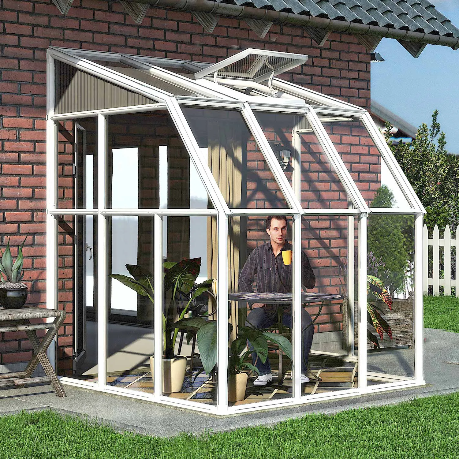 Rion Lean To Sun Room 6' Wide
