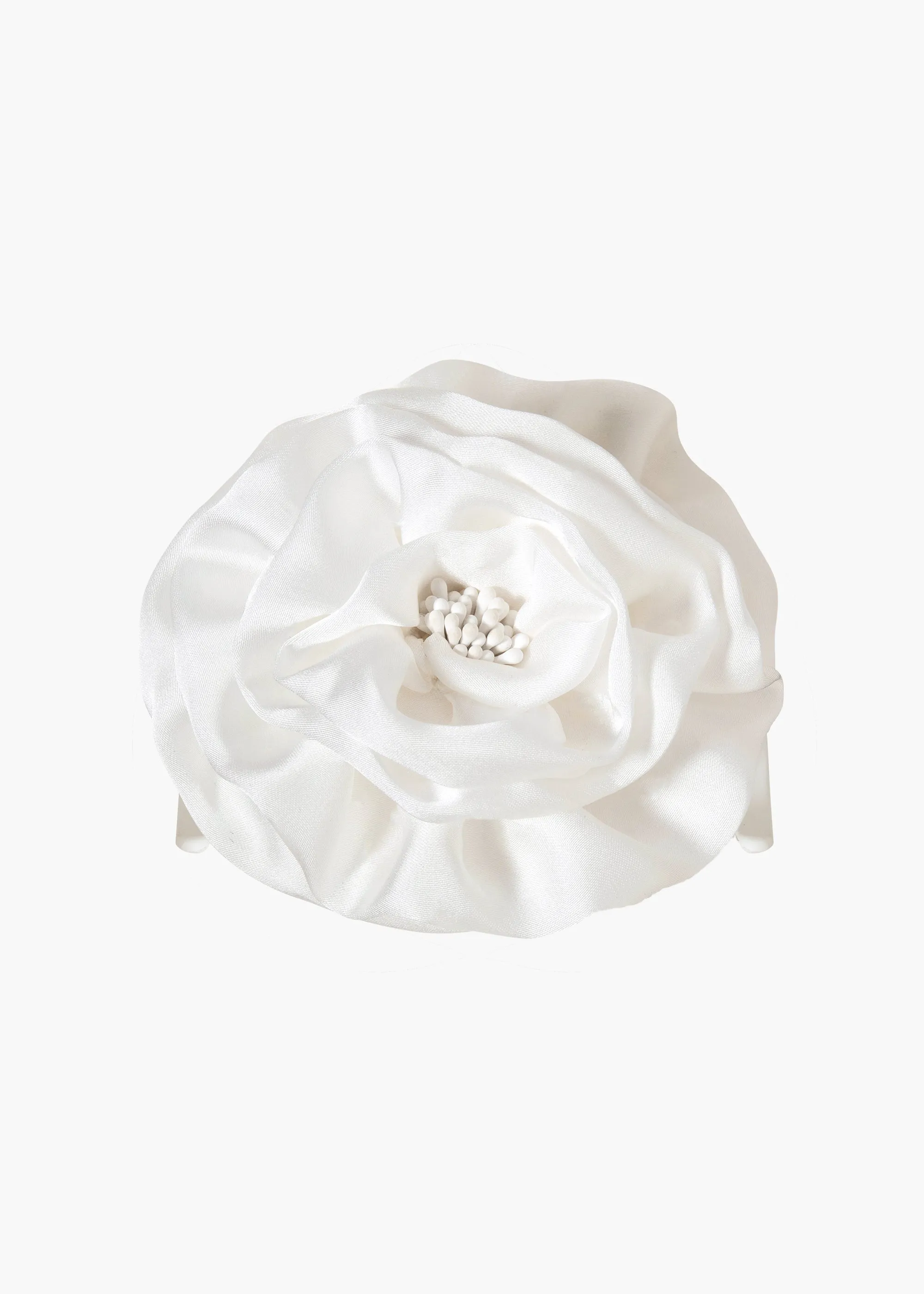 Rose Jaw Clip -- Cream