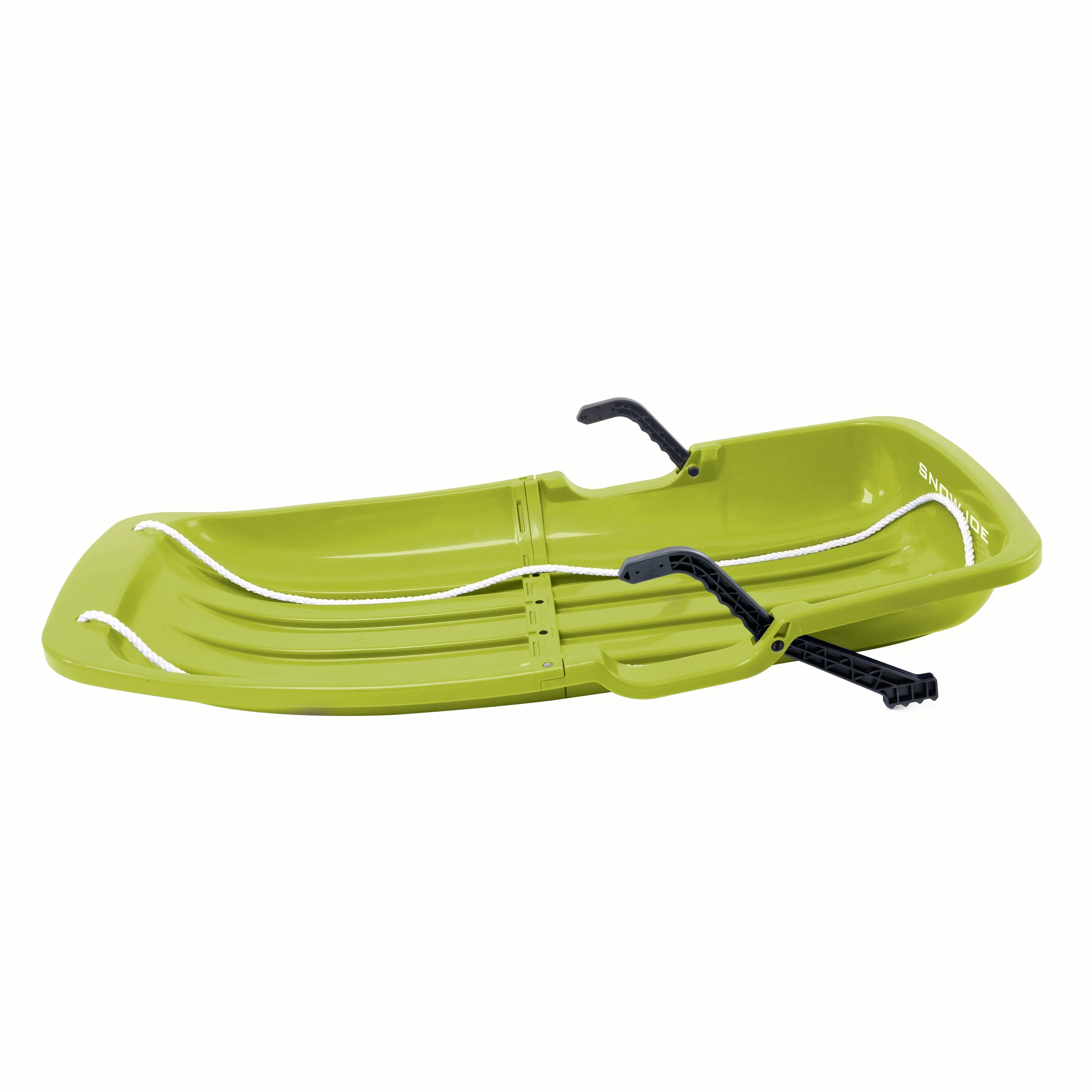 Snow Joe SJ-SLD48-GRN Snow Sled for Kids 4 & Up | Fits 2 Riders | 48-inch (Green)