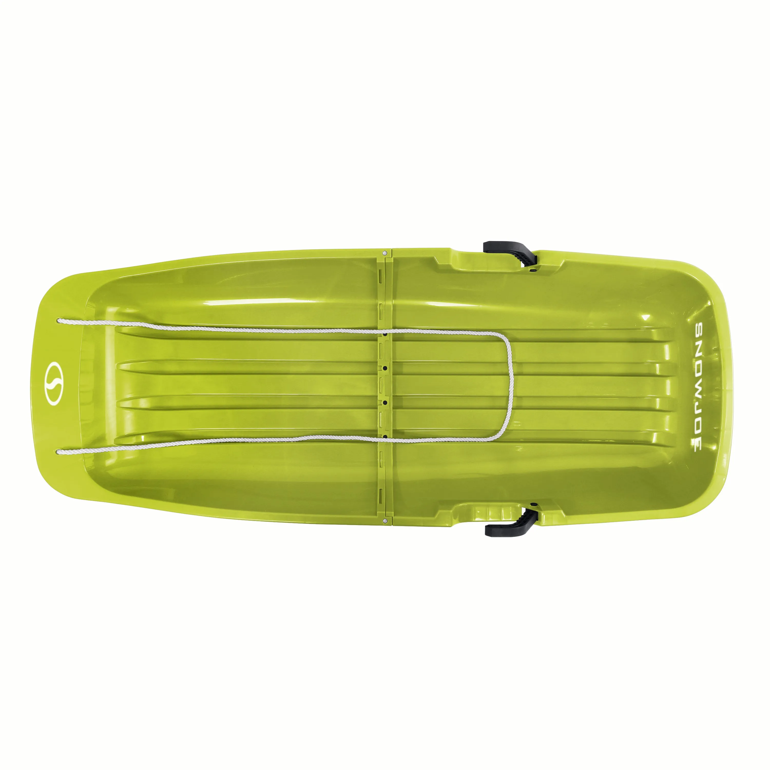 Snow Joe SJ-SLD48-GRN Snow Sled for Kids 4 & Up | Fits 2 Riders | 48-inch (Green)