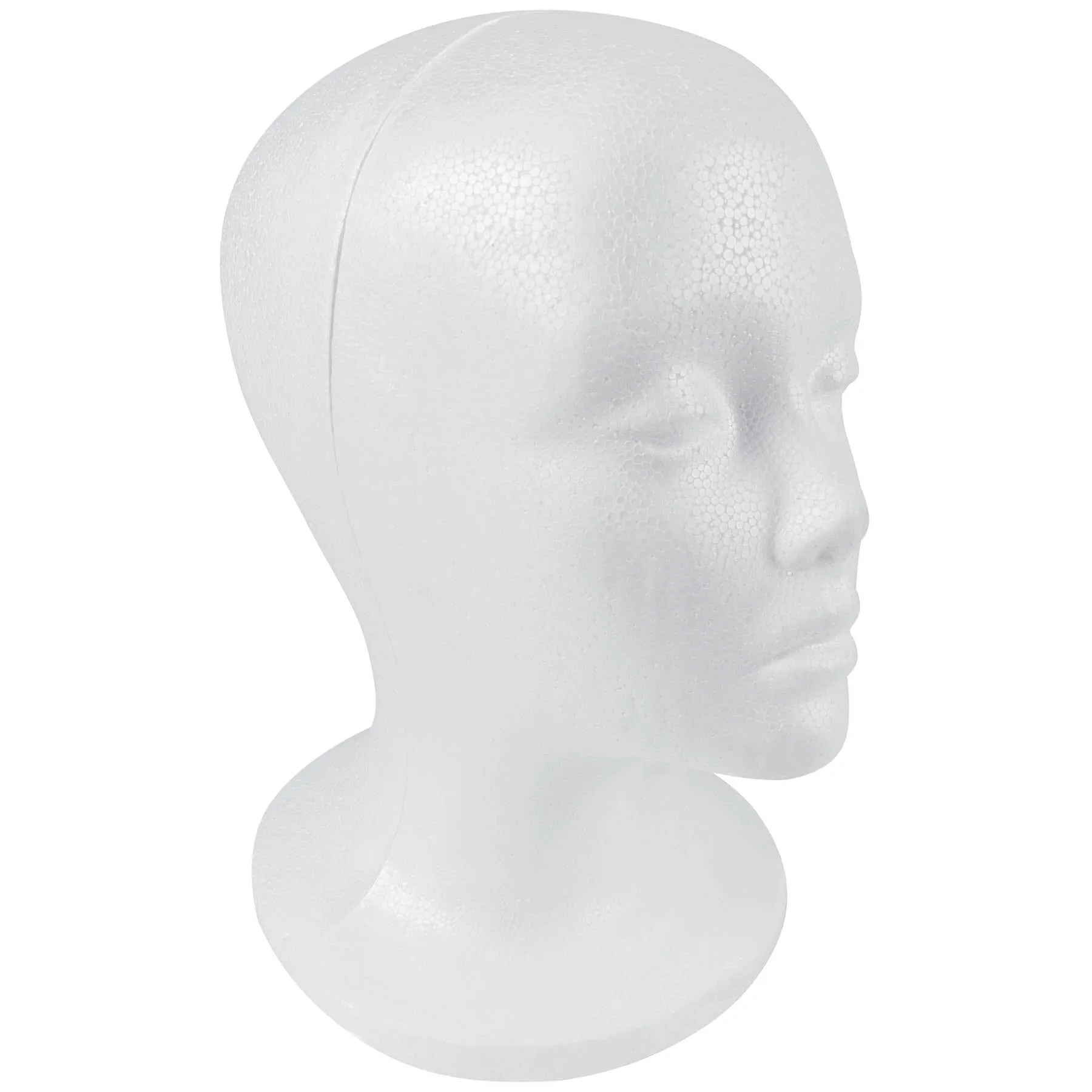 Styrofoam Model Heads/Hat Wig Foam Mannequin