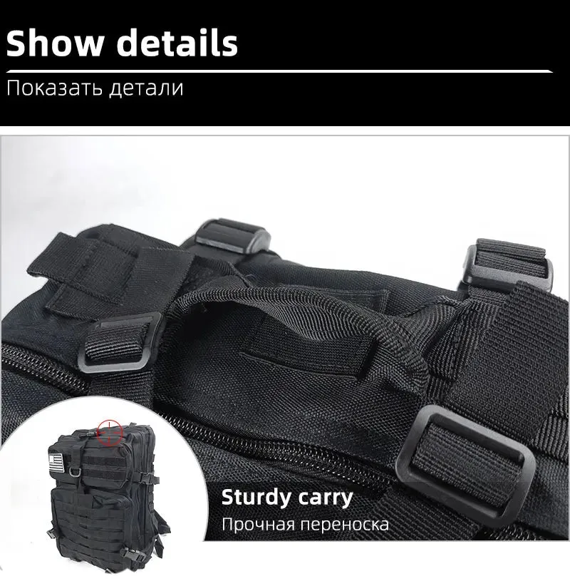 TOPX 50L Tactical Backpack
