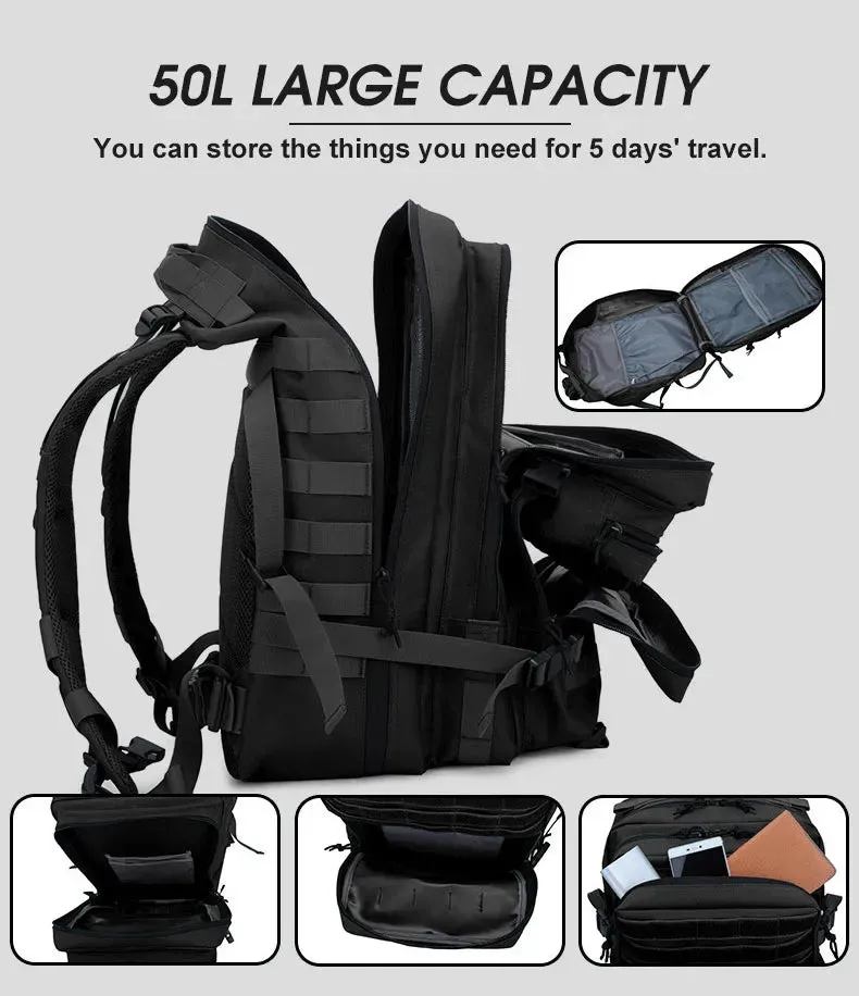 TOPX 50L Tactical Backpack