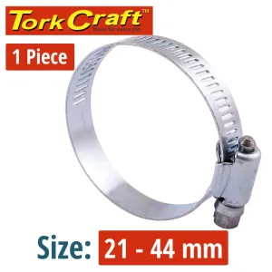 TORK CRAFT HOSE CLAMP 21-44MM EACH K20 HC21-44