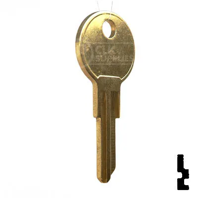Uncut Key Blank | Chicago | CG16, 1041T