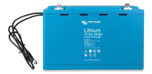 VICTRON LITHIUM LIFEPO4 SMART 12.8V 100AH BATTERY - FOR USE WITH BMS