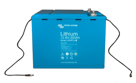 VICTRON LITHIUM LIFEPO4 SMART 12.8V 200AH BATTERY - FOR USE WITH BMS