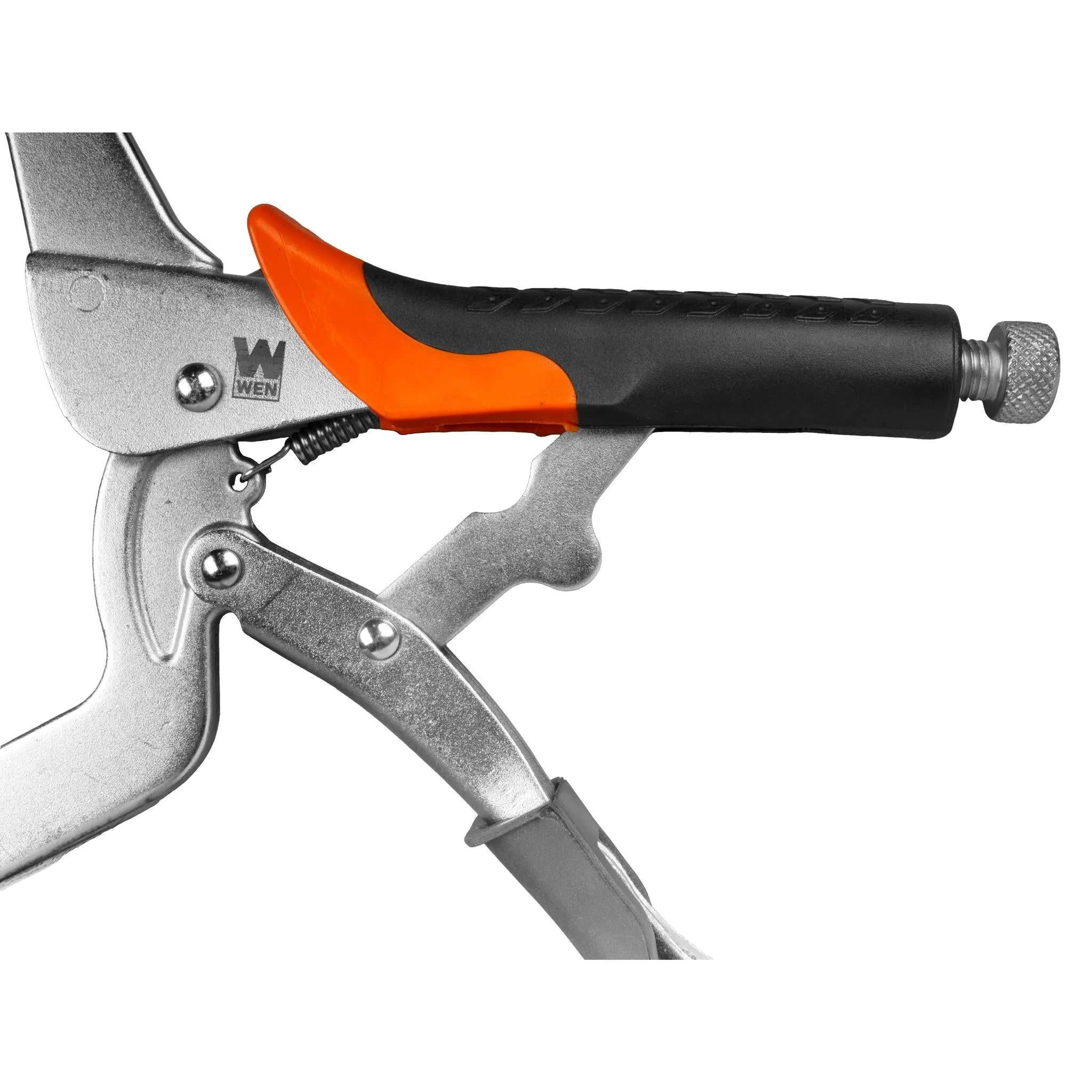 WEN CL862F 8-Inch Face Clamp for Woodworking and Pocket Hole Joinery