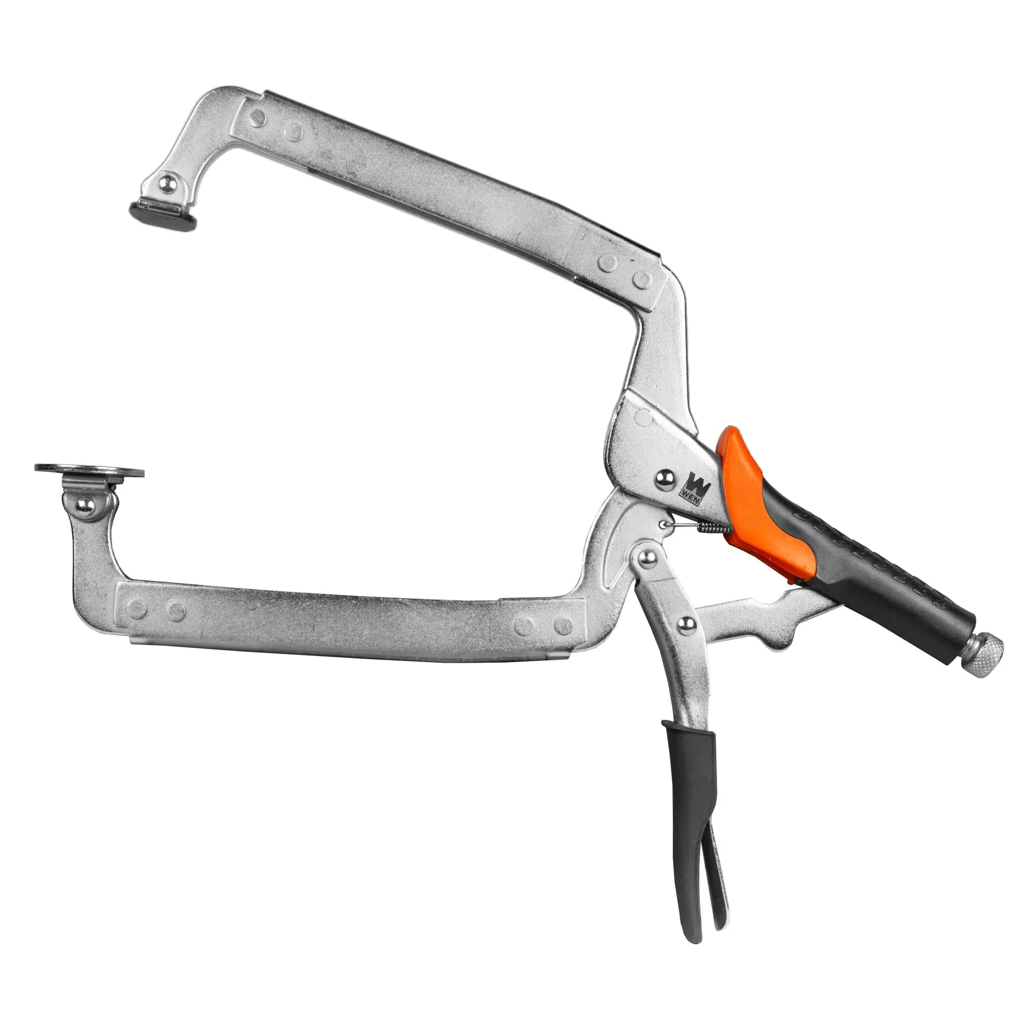 WEN CL862F 8-Inch Face Clamp for Woodworking and Pocket Hole Joinery