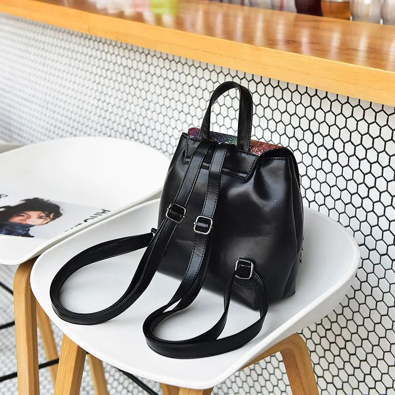 Women's Elegant Sequined Backpack