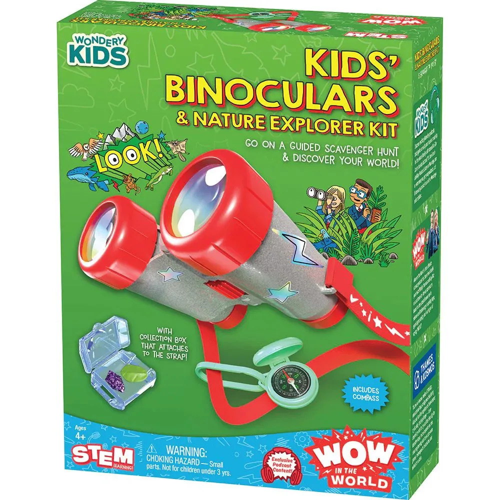 Wow in the World: Kids' Binoculars & Nature Explorer