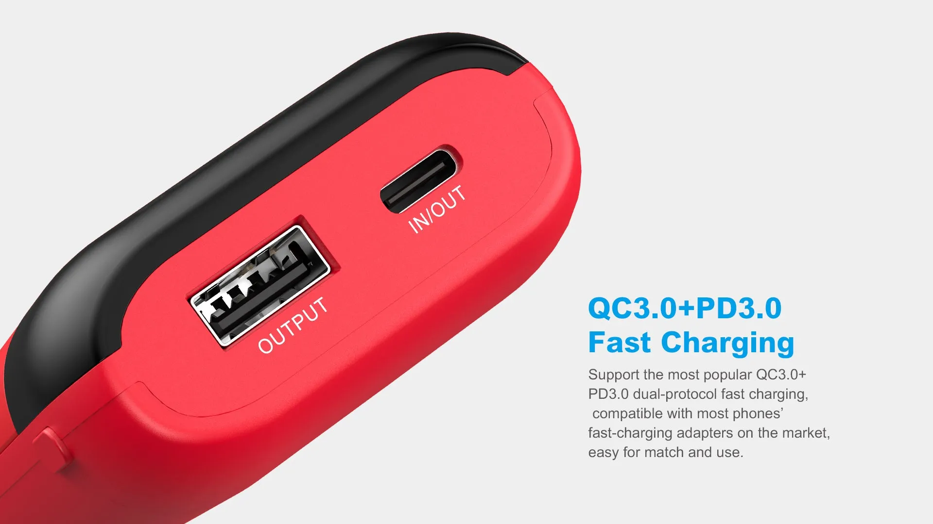 XTAR PB2S QC3.0/PD 2A X 2 Fast Battery Charger/Power Bank